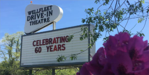 Wellfleet Drive-In sixtieth anniversary logo
